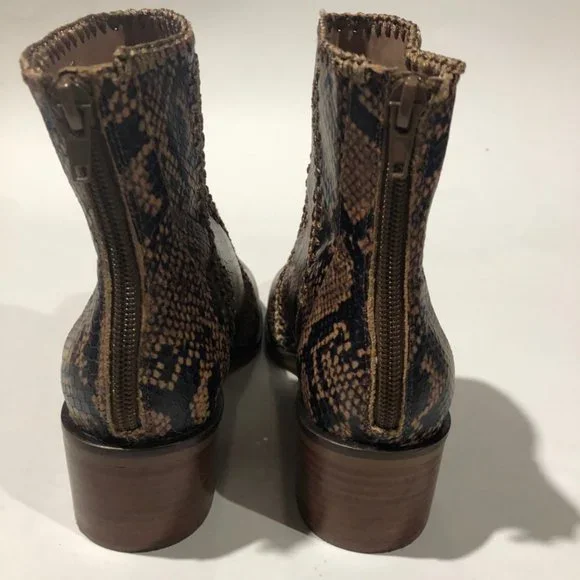 Chelsea & Violet Womens CV Lucy Ankle Zip Boot 6.5 - Picture 9 of 10